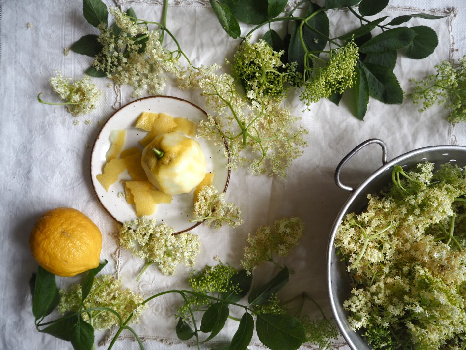 Elderflower cordial 