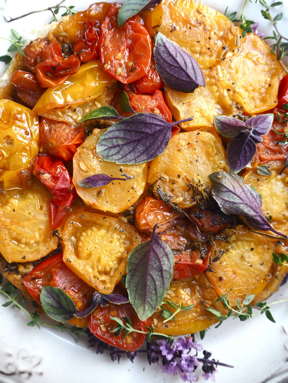 Heirloom Tomato Tarte Tatin