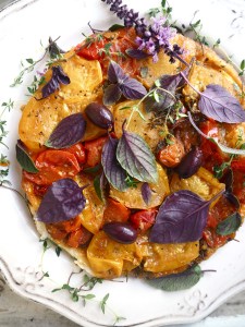 Heritage Tomato Tarte Tatin