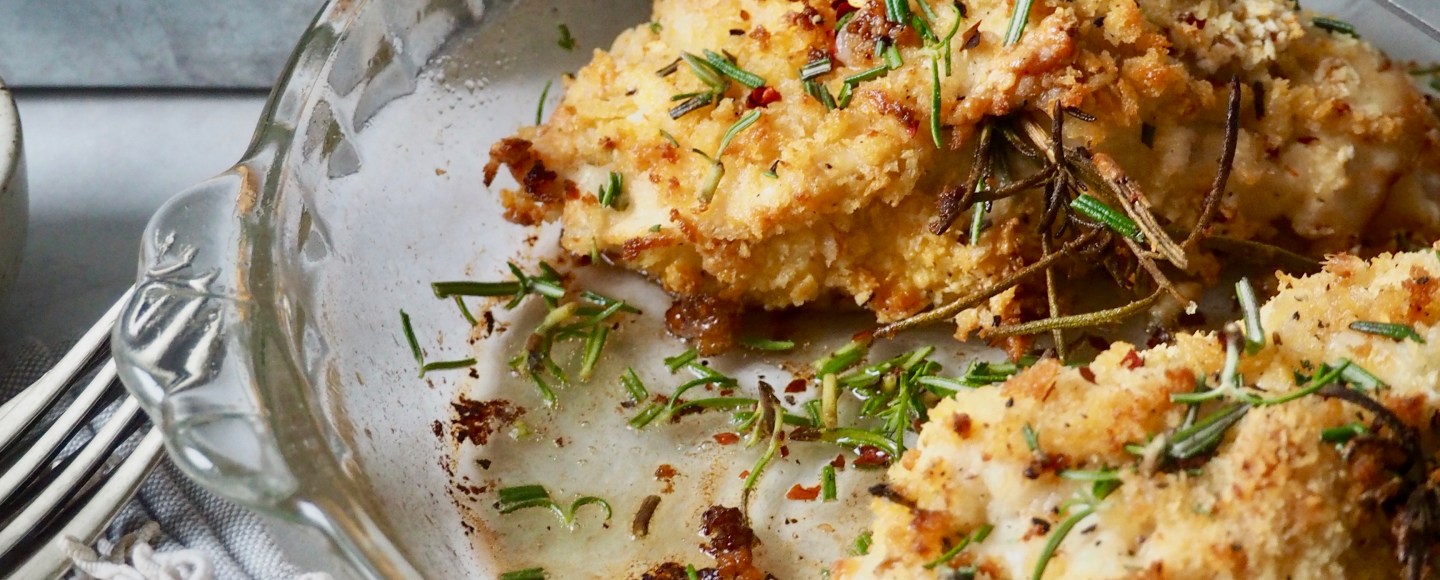 Mozzarella & rosemary chicken kievs