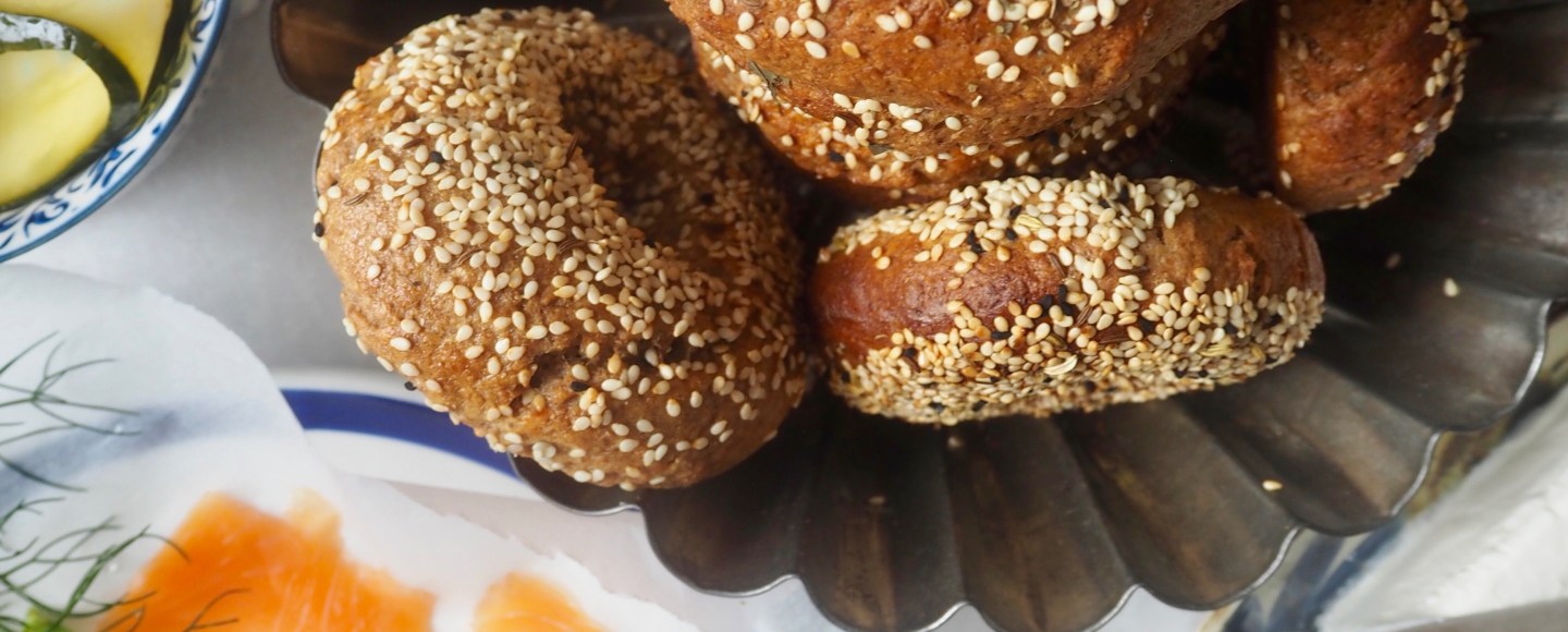 Rye everything bagels